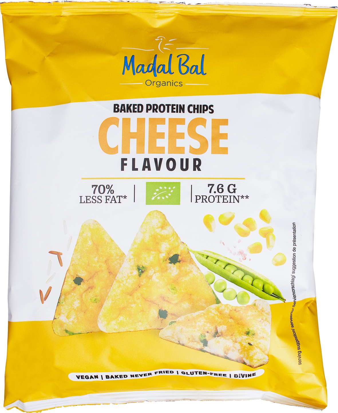 Protein chips vegan cheese