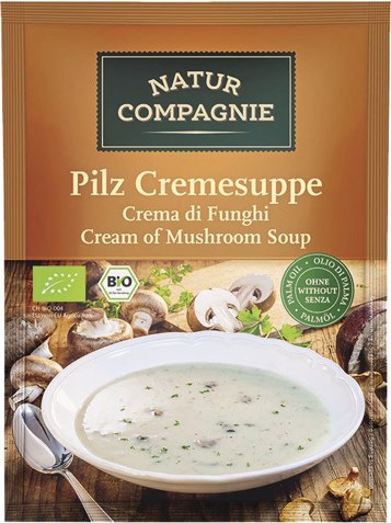 Champignoncrèmesoep instant 2-kops