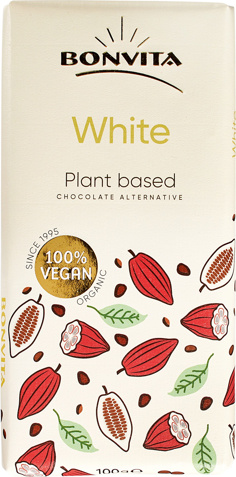 Vegan witte chocoladereep