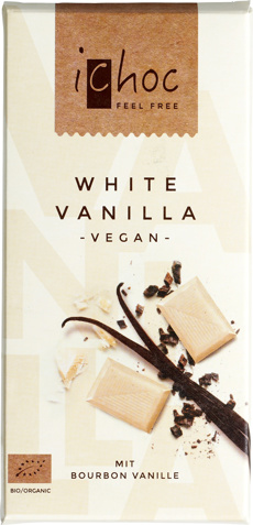 Vegan witte chocolade - vanille