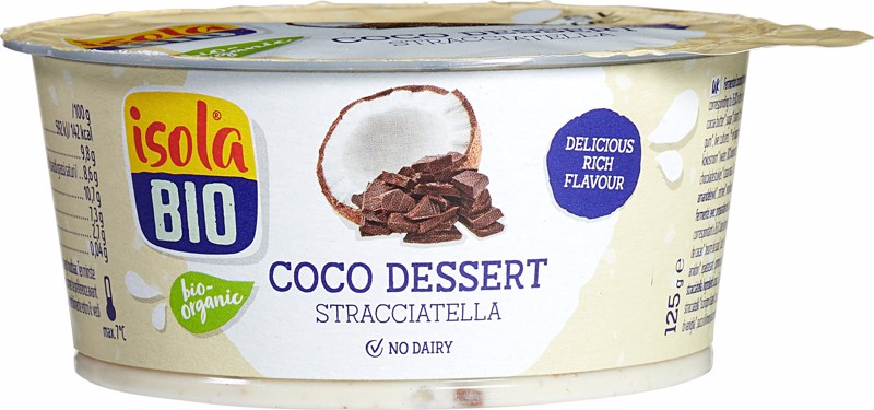 Kokosdessert stracciatella