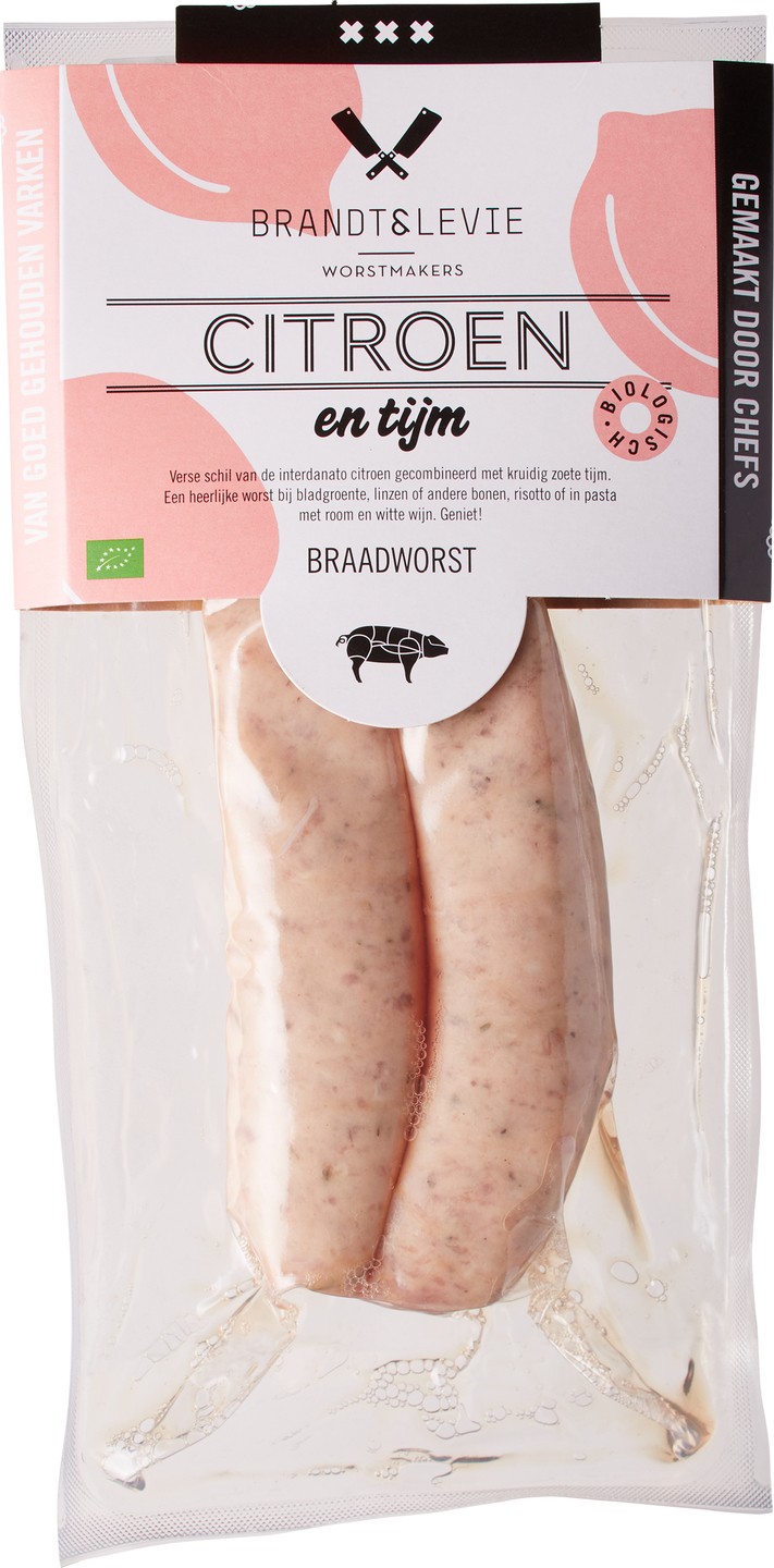 Braadworst citroen & tijm