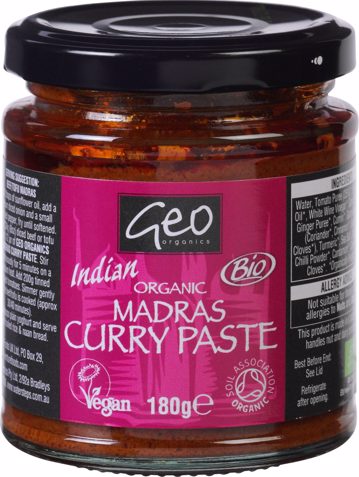 Currypasta indian madras