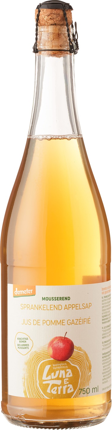 Sprankelend appelsap