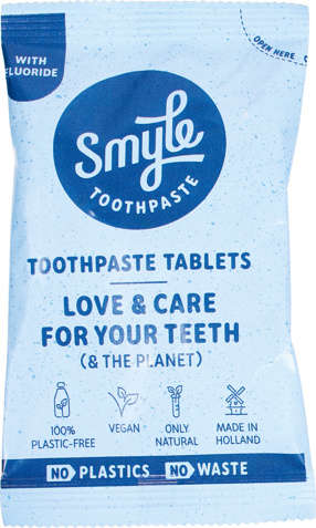 Tandpastatabletten fluoride navul