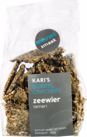 Borrelcrackers tamari zeewier