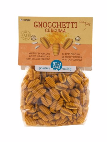 Gnochetti van rijst en kurkuma