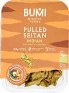 Pulled seitan Indiaas