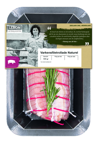 Varkensfilletrollade