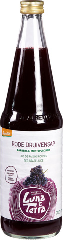Rood druivensap