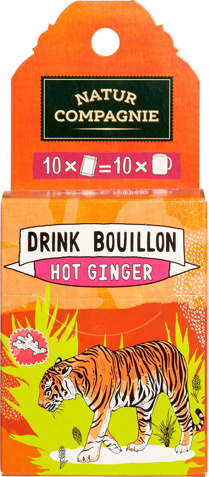 Drinkbouillon hete gember