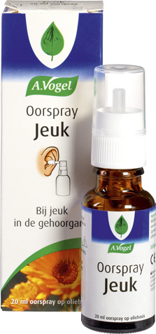 Oorspray jeuk