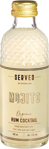 Mojito rum cocktail