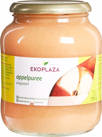 Appelpuree ongezoet