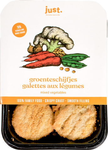 Groenteschijfjes gemengde groente