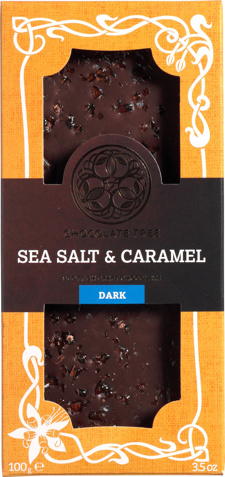 Pure chocolade karamel zeezout