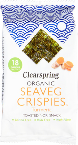 Zeewier crispy kurkuma