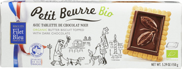 Boterbiscuit pure chocolade