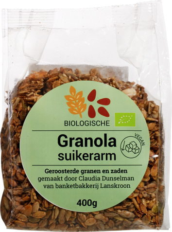 Suikerarme granola