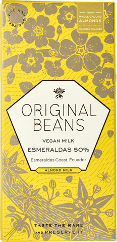 Vegan amandelchocolade esmeraldas