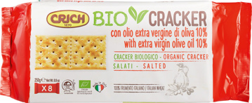 Crackers extra vergine olijfolie gezouten