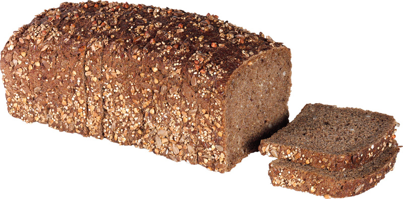 Bretons bruin meergranen donker 800 g BIO