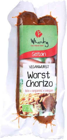 Vegan worst chorizo