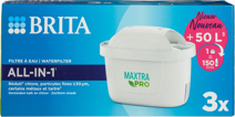 Pro all-in waterfilterpatronen 3-pack