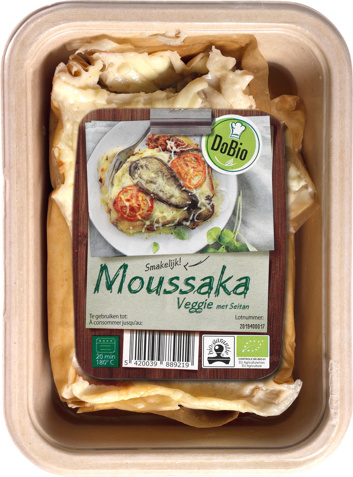 Griekse moussaka vegetarisch
