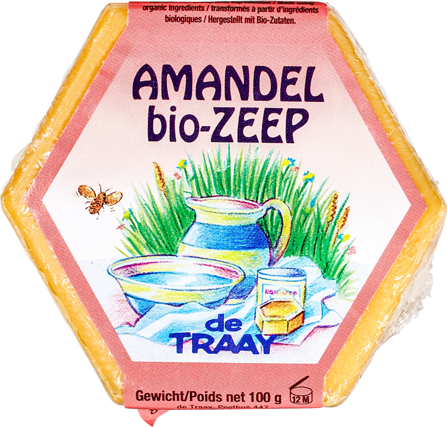Amandelzeep met amandelolie