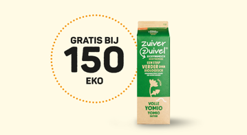 Gratis Zuiverzuivel - Volle Yomio voor 150 Eko