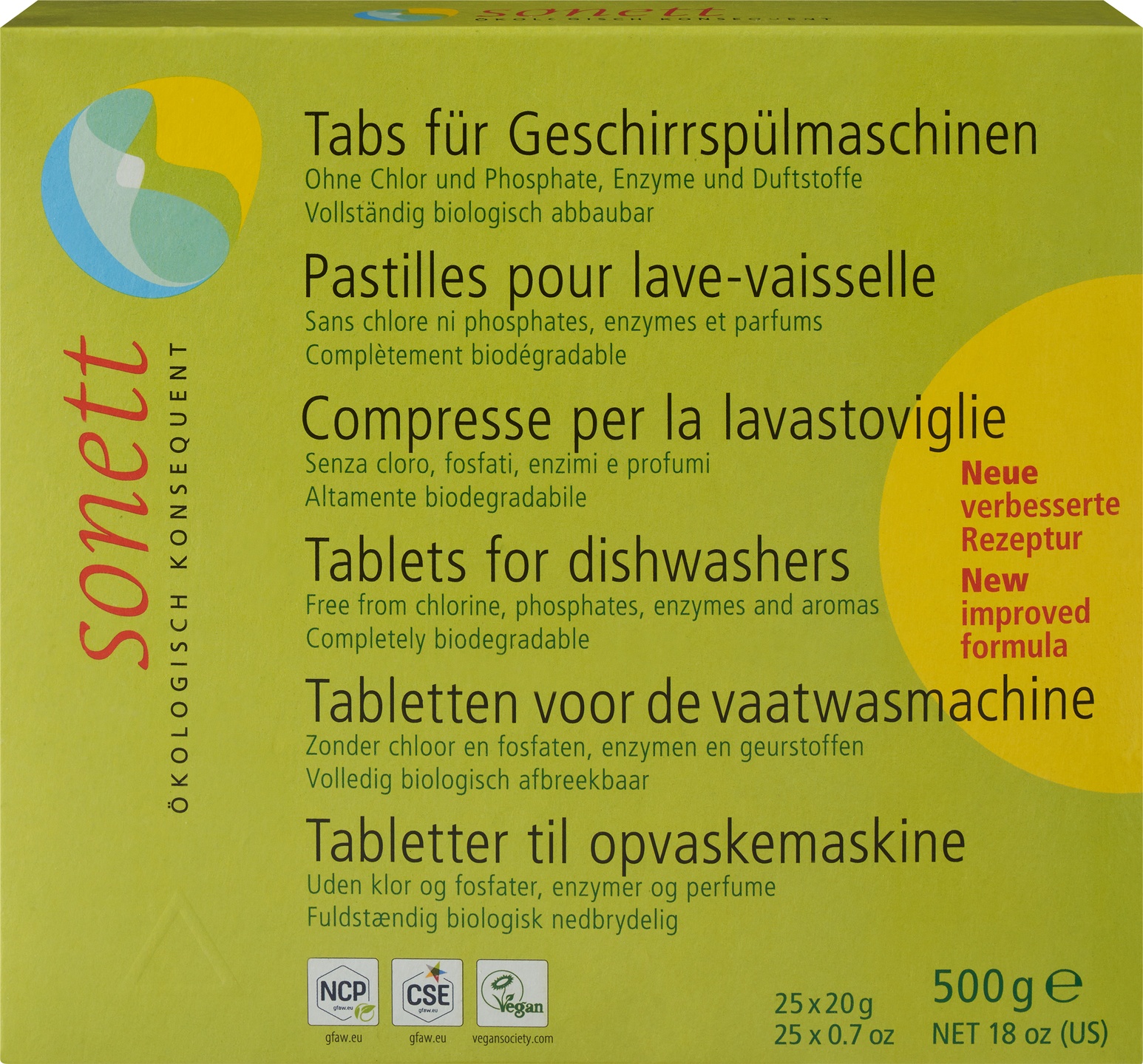 Vaatwastabletten