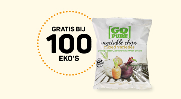 Gratis Go Pure - Groentechips voor 100 Eko