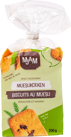 Spelt mueslikoek