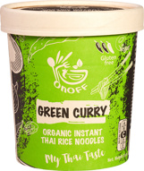Instant noodles soup Green Curry