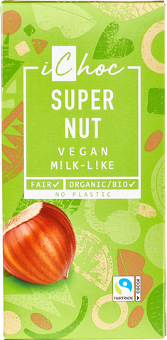 Vegan melkchocolade super nut