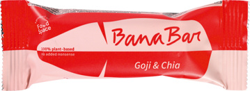 Goji & Chia banana bar