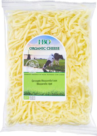 Geraspte Mozzarella