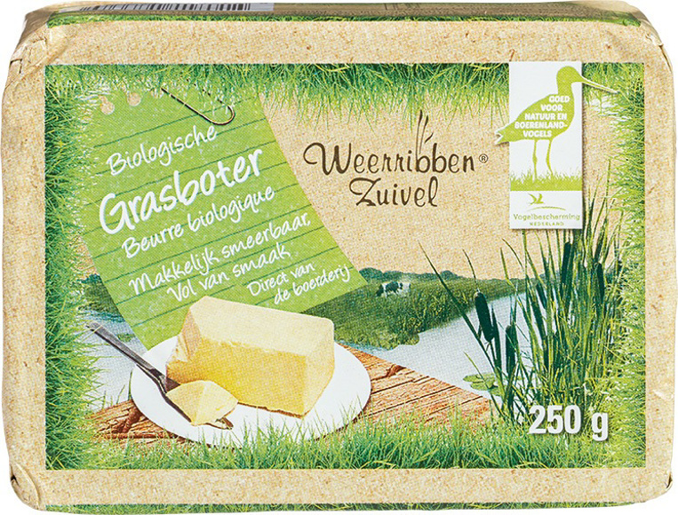 Ongezouten grasboter
