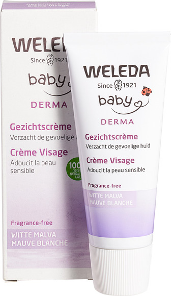 Baby gezichtscrème sensitive