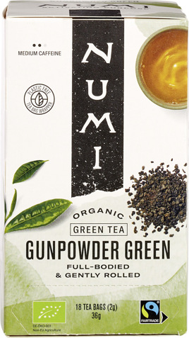 Groene thee gunpowder