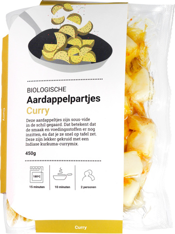 Aardappelpartjes curry