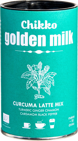 Golden milk curcuma latte mix