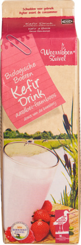 Kefir drink aardbei/ framboos