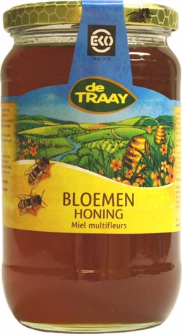 Vloeibare bloemenhoning