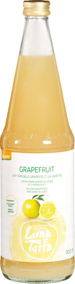 Geel grapefruitsap