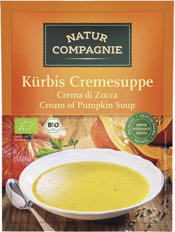Pompoencrèmesoep instant 2-kops