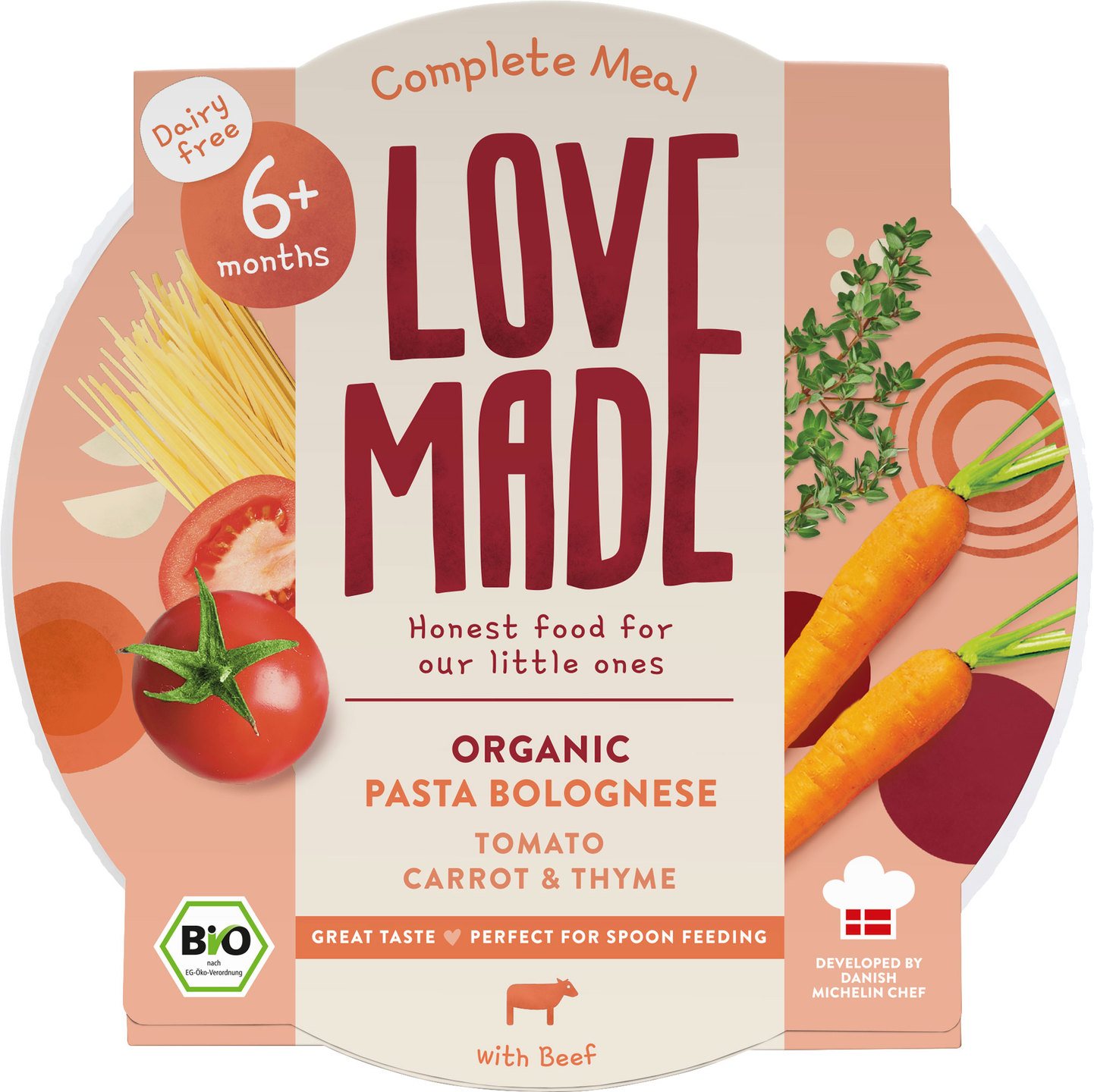 Babymaaltijd pasta bolognese 6+ mnd