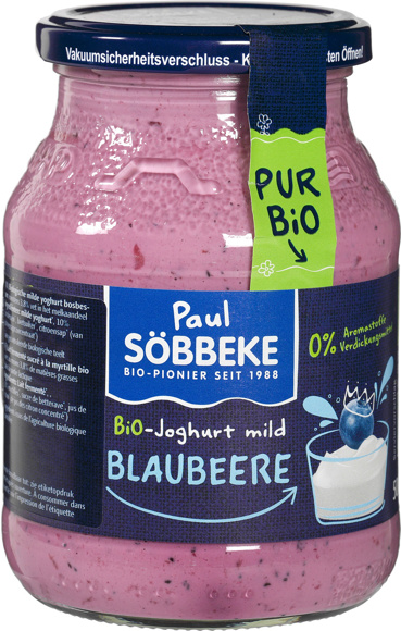 Bosbessenyoghurt