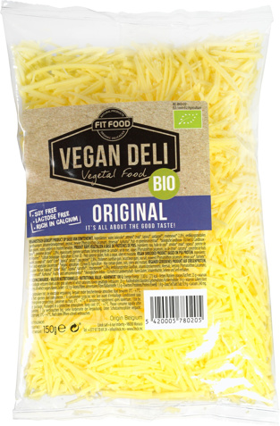 Vegan geraspte kaas